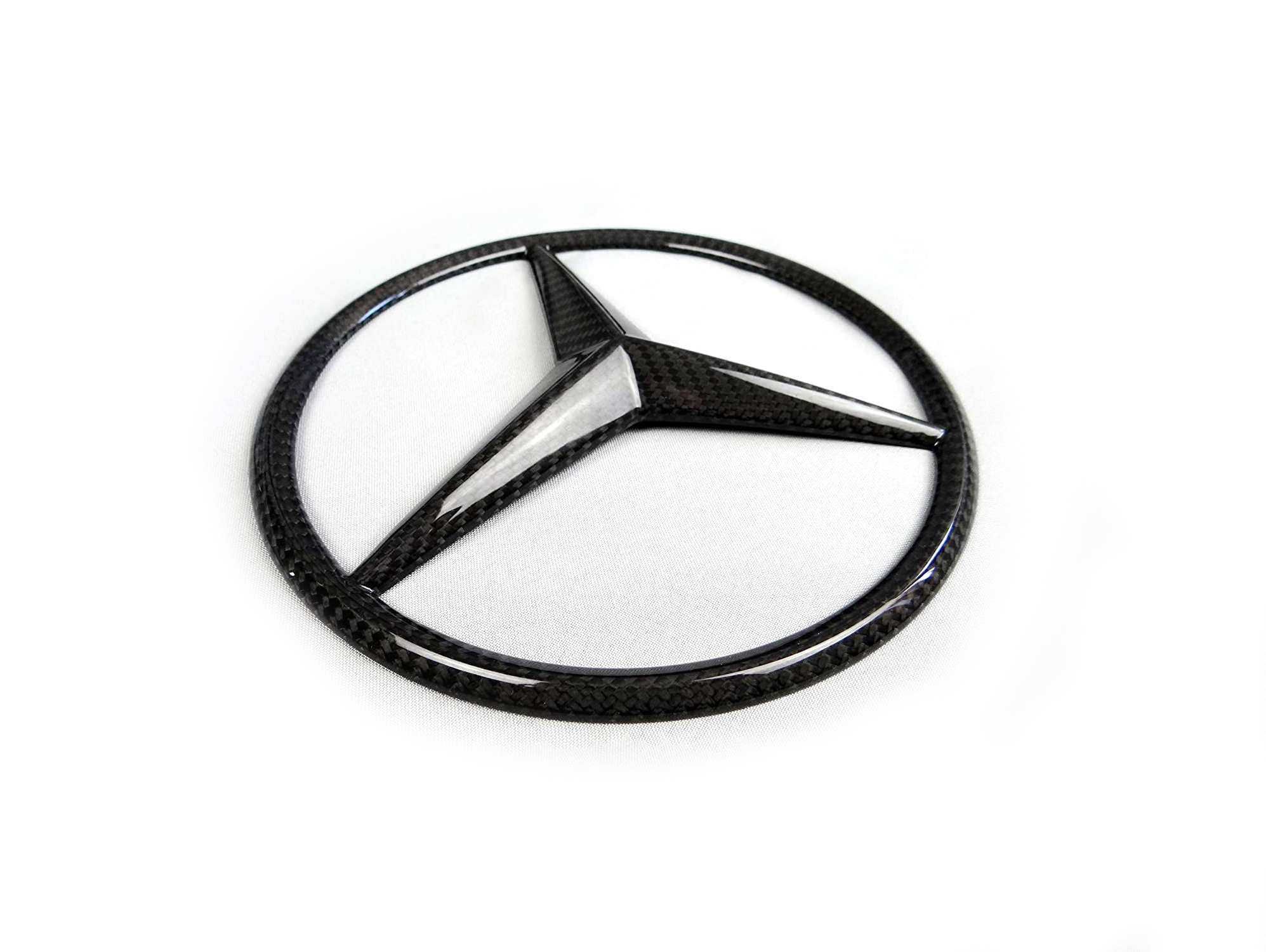 Mercedes-Benz W463a W464 G-Class G-Wagon G63 G500 G55 Front Grill Carbon Fiber Star Badge Logo Emblem
